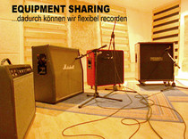 Flexiebles Recorden durch Equipment Sharing
